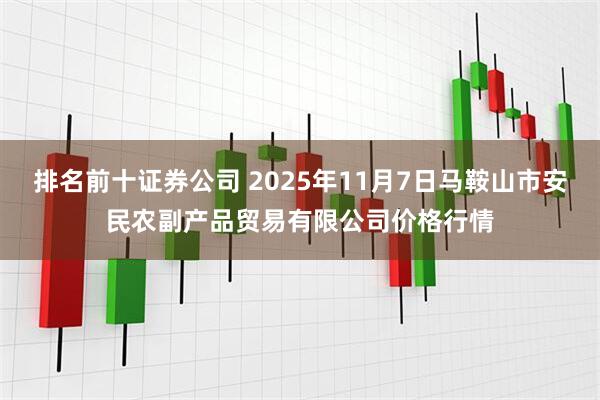 排名前十证券公司 2025年11月7日马鞍山市安民农副产品贸易有限公司价格行情